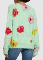 Acne Studios Flowers Oversized Furry Sweater