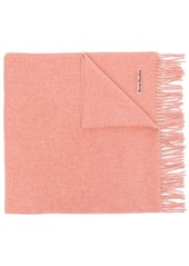 Acne Studios fringed wool scarf