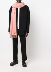 Acne Studios fringed wool scarf