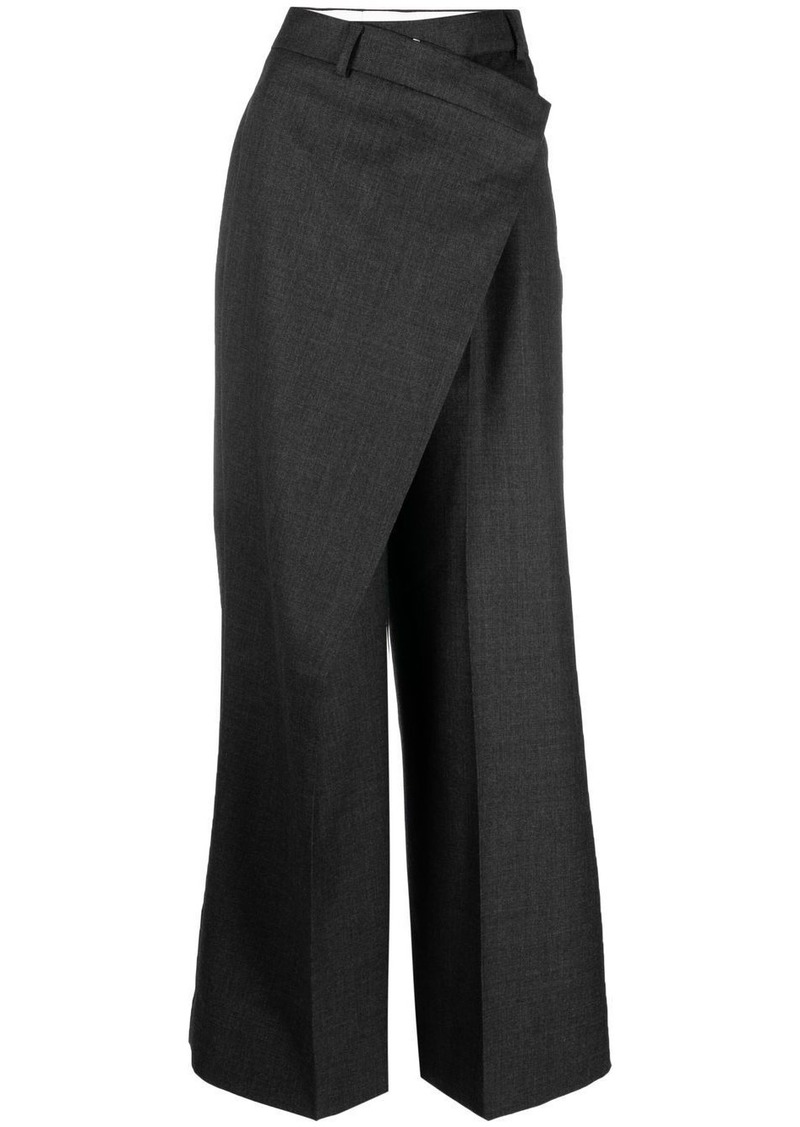 Acne Studios high-waisted wide-leg trousers
