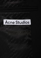 Acne Studios Japel Wool Blend Double Breasted Jacket