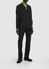 Acne Studios Junit Pinstripe Suit Blazer