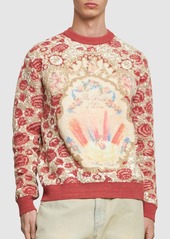 Acne Studios Klace Cotton Blend Crewneck Sweater