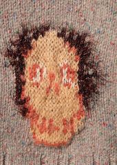 Acne Studios Konegal Skull Wool Blend Sweater