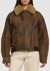 Acne Studios Lakota Shearling Leather Jacket