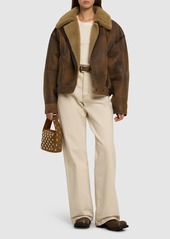 Acne Studios Lakota Shearling Leather Jacket