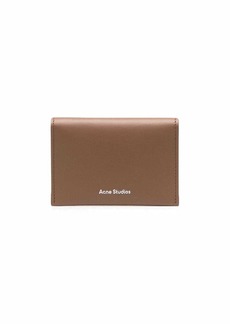 Acne Studios leather bifold card holder