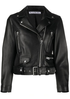 Acne Studios leather biker jacket