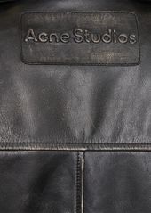 Acne Studios Lilket Leather Biker Jacket