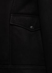 Acne Studios Liana Distressed Shearling Jacket
