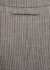 Acne Studios Linen Blend Pinstriped Jacket