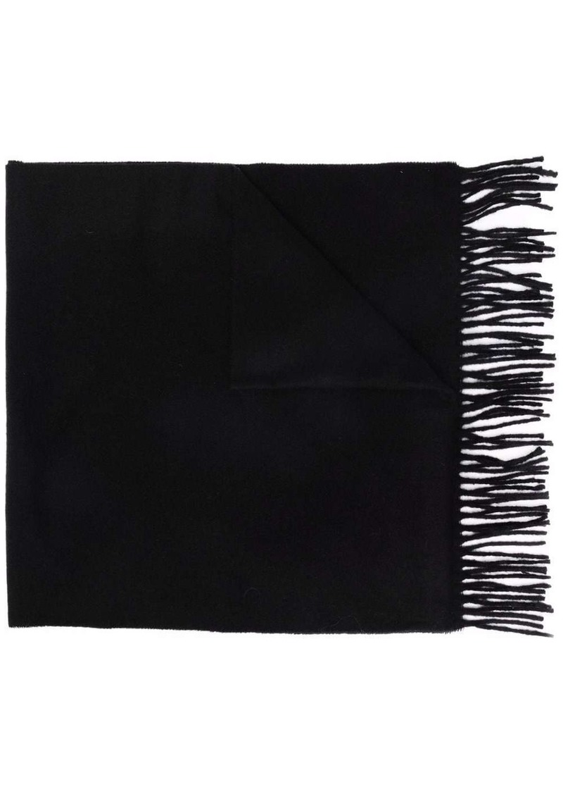 Acne Studios fringed cashmere scarf