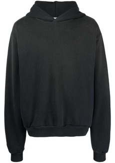Acne Studios logo-print drop-shoulder hoodie