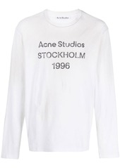 Acne Studios Logo Stockholm 1996-print T-shirt