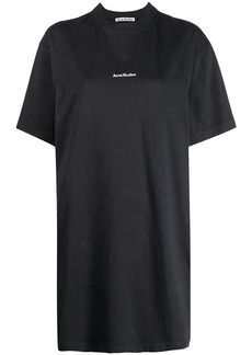 Acne Studios logo print T-shirt dress