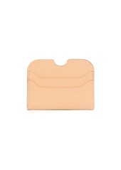 Acne Studios logo-stamp leather cardholder