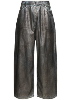 Acne Studios Lunar Coated Cotton Denim Jeans