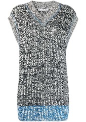 Acne Studios melange sleeveless knit top