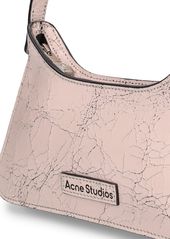 Acne Studios Micro Platt Crackle Leather Shoulder Bag