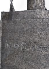 Acne Studios Mini Lunar Logo Coated Cotton Tote Bag