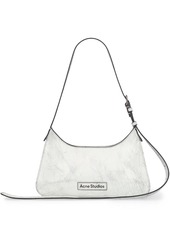 Acne Studios Mini Platt Crackle Leather Shoulder Bag
