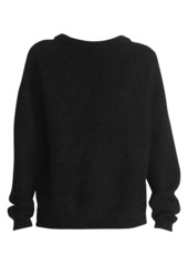 Acne Studios Mohair-Blend Crewneck Sweater