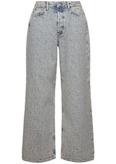 Acne Studios Monogram Cotton Denim Jeans