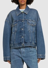 Acne Studios Morris Oversize Cotton Denim Jacket