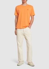 Acne Studios Nace Face Patch Cotton T-shirt