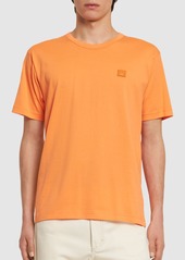 Acne Studios Nace Face Patch Cotton T-shirt