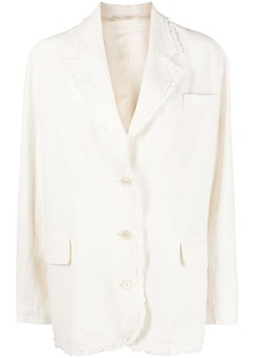 Acne Studios notched-collar single-breasted blazer