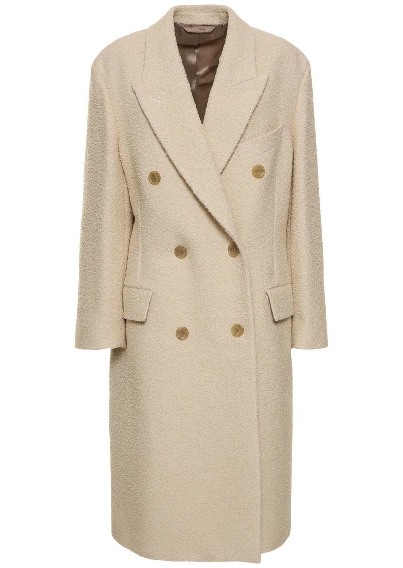 Acne Studios Ojama Heavy Wool Bouclé Midi Coat