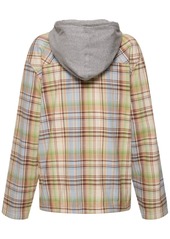 Acne Studios Ollier Check Cotton Canvas Jacket