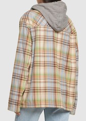 Acne Studios Ollier Check Cotton Canvas Jacket