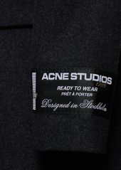 Acne Studios Orkar Classic Wool Mélange Coat