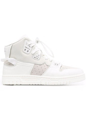 Acne Studios panelled high-top sneakers