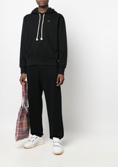 Acne Studios face-patch organic cotton hoodie