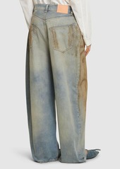 Acne Studios Penicillin Low Rise Denim Wide Jeans