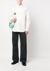 Acne Studios point-collar stretch-cotton shirt