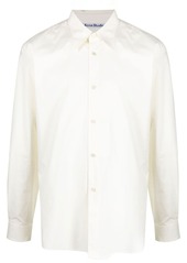 Acne Studios point-collar stretch-cotton shirt