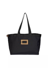 Acne Studios Post Ripstop Nylon & Suede Tote