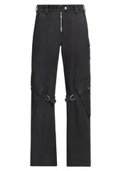 Acne Studios Potinal Cotton Straight-Leg Pants