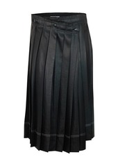 Acne Studios Satin pleated skirt