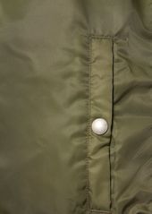 Acne Studios Tech Zipped Sleeve Bomber Jacket