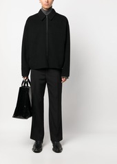 Acne Studios zip-up wool shirt jacket