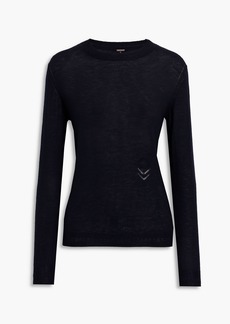 Adam Lippes - Embroidered cashmere sweater - Blue - L