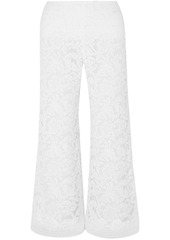 Adam Lippes Woman Cotton-blend Corded Lace Culottes White