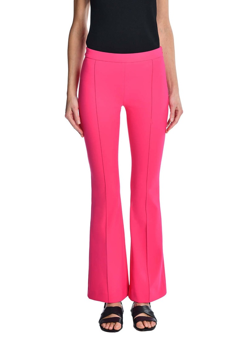 Adam Lippes Bonded Neoprene Cropped Flare Pant