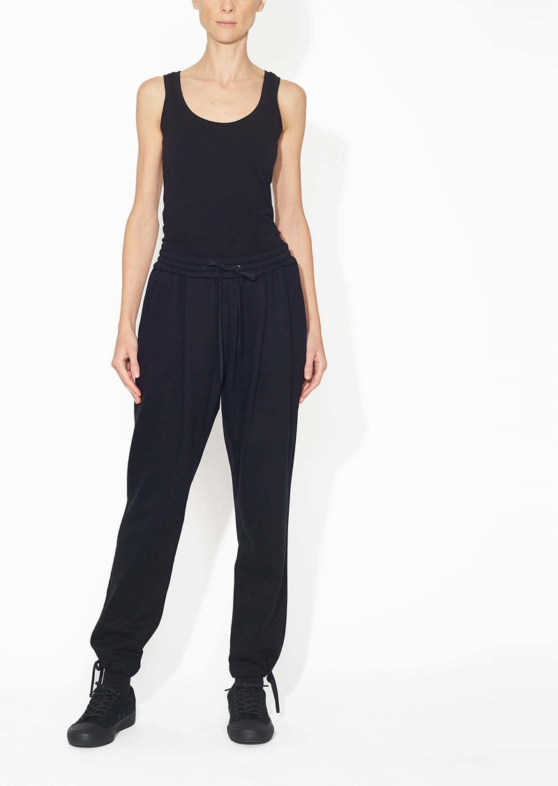 Adam Lippes Bonnie Pleated Joggers In French Terry