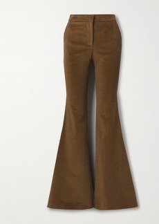 Adam Lippes Cotton-blend Corduroy Wide-leg Pants